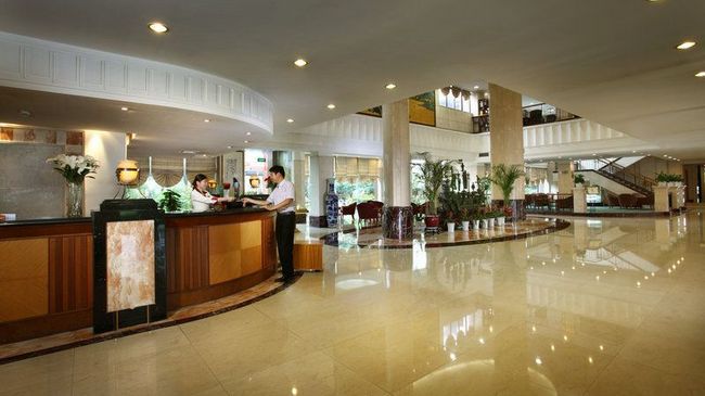 Ying Zhou International Hotel 盐城 内观 照片